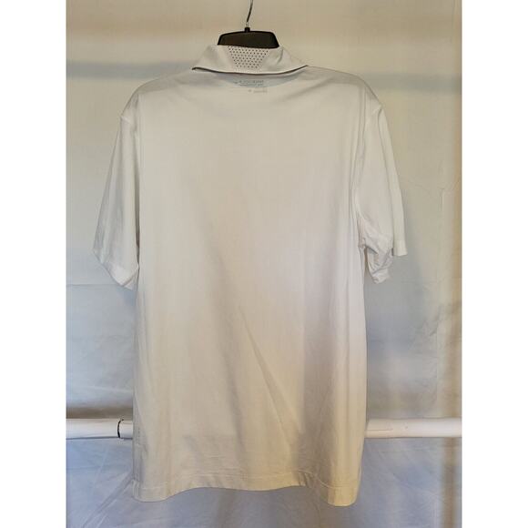 Nike Golf Dri-Fit Essential Performance Polo Shirt White Size Large Standard Fit - Picture 3 of 3